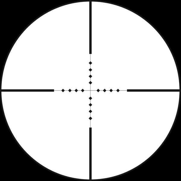 Meopta Riflescope MeoPro 6-18x50, mil-dot reticule telescopic sight, 25.4mm