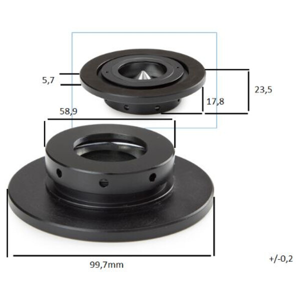 Euromex Dark field attachment for DZ5040