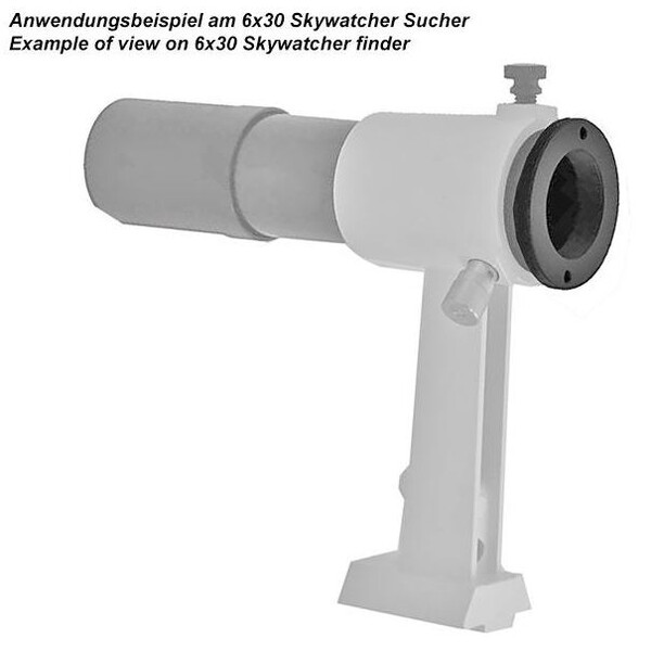 TS Optics T2 Parfocal Adapter for autoguiders to Skywatcher 9x50 finder scopes