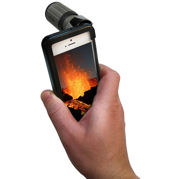 Carson Monocular HookUpz 7x18 con adaptador para smartphone iPhone 5