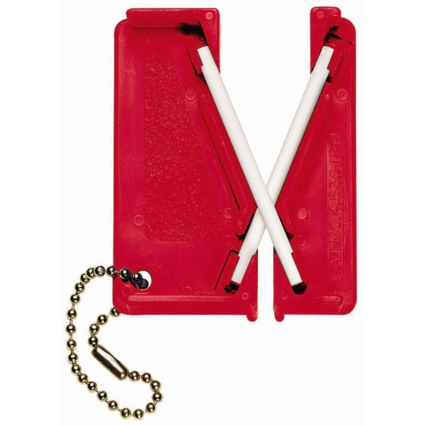 Triangle Knife Sharpener - Red