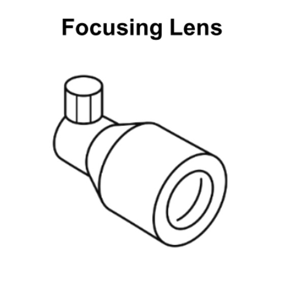 SCHOTT focussing device, without filter, for Ø8mm optical fibre