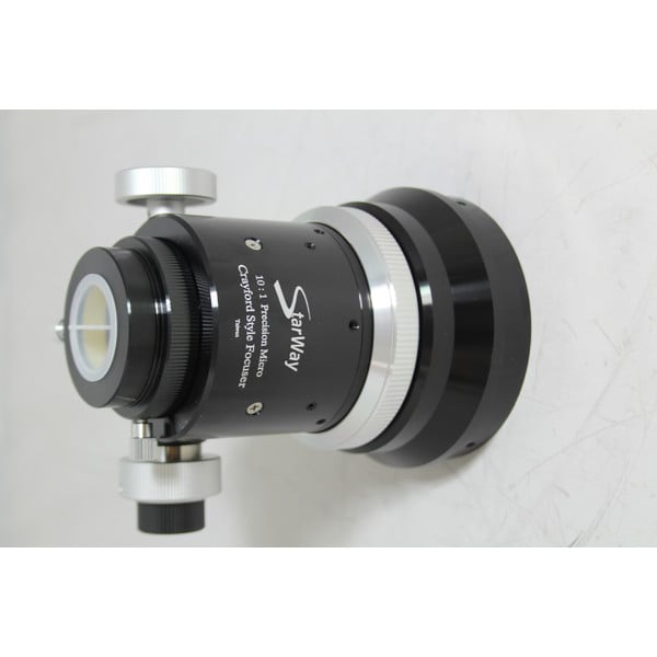 Omegon 2" Crayford focuser for 113mm refractors, 1:10 reduction fine focusing