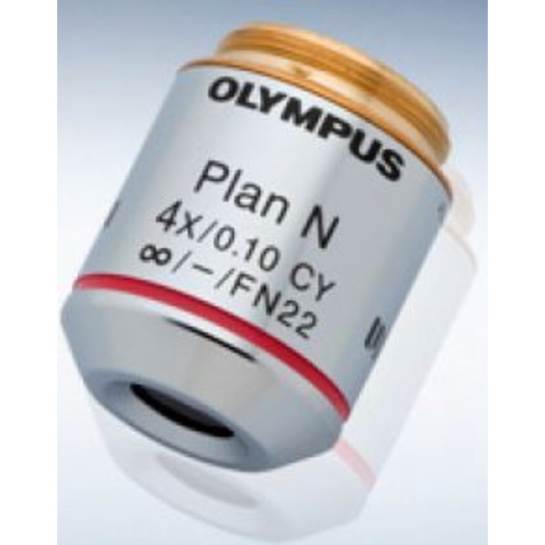 Evident Olympus PLN4XCY/0.1 Plan Achromatic Objective, Cytology with ND Filter