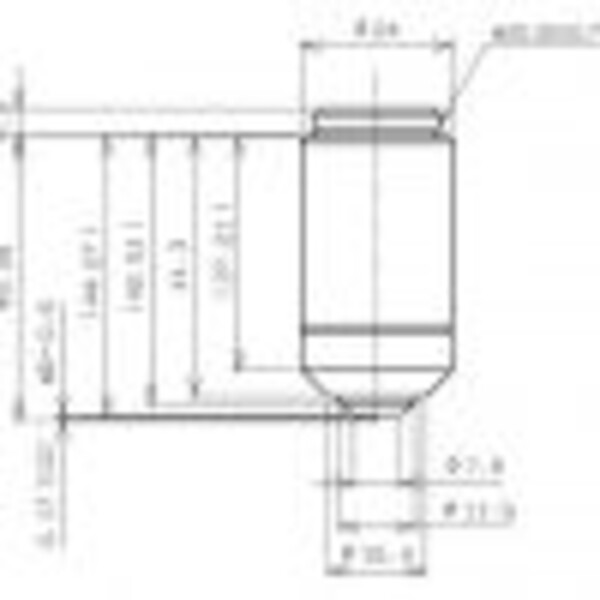 Evident Olympus Objective PLN40X/0.65 Plan Achromatic