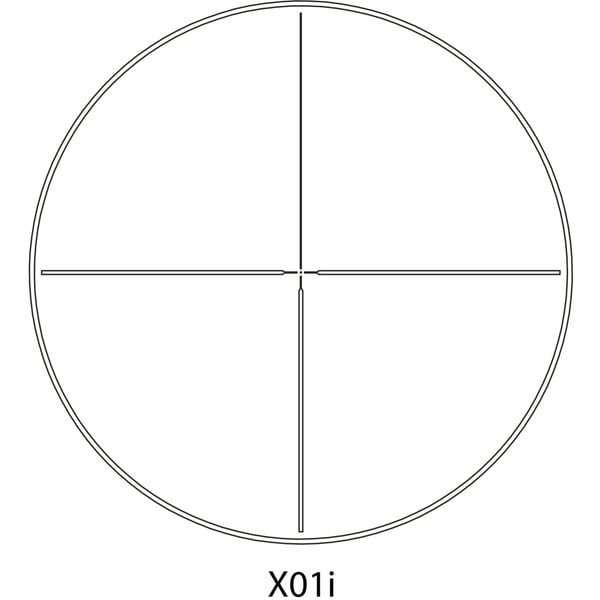 Yukon Riflescope Jaeger 1-4x24, X01i-Reticle