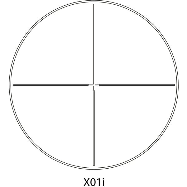 Yukon Riflescope Jaeger 1-4x24, X01i-Reticle