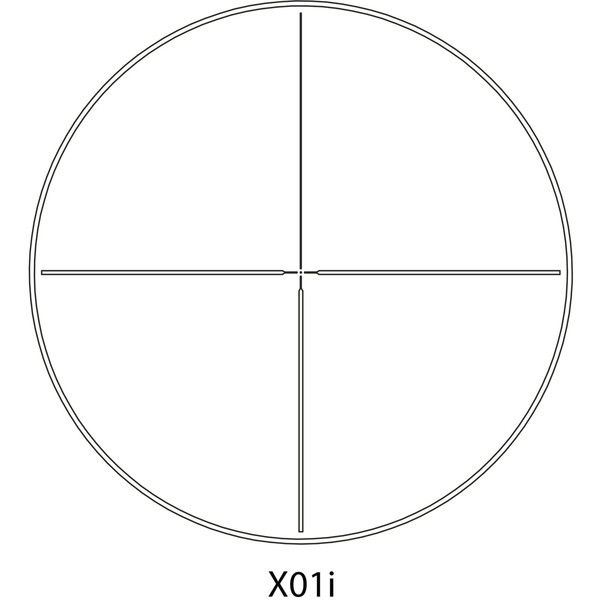 Yukon Riflescope Jaeger 1.5-6x42 telescopic sight; X01i reticule