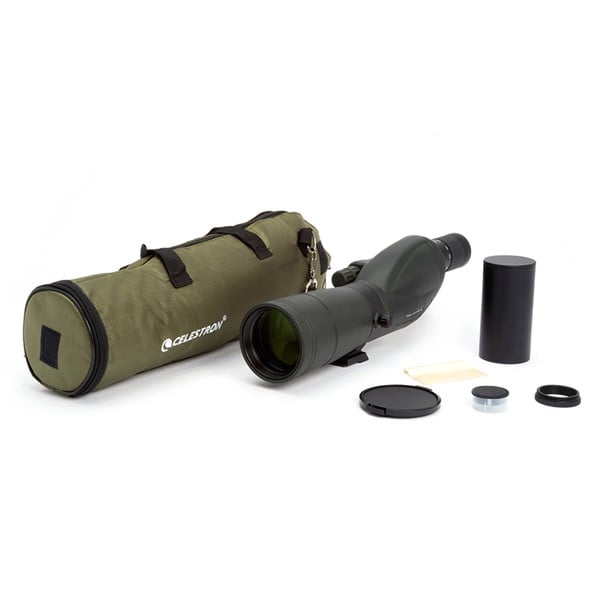 Celestron 16-48x65 TrailSeeker spotting scope, straight eyepiece