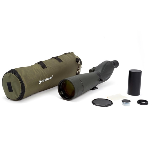 Celestron TrailSeeker 20-60x80 spotting scope, straight eyepiece