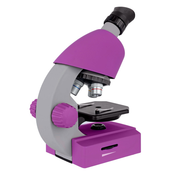 Bresser Junior Junior microscope, 40X-640X, purple