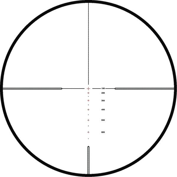 HAWKE Riflescope ENDURANCE 30 SF 6-24x50; Marksman 223/308