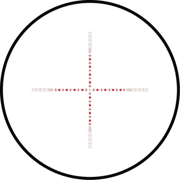 HAWKE Riflescope ENDURANCE SF 6-18x50; 10x Half Mil Dot