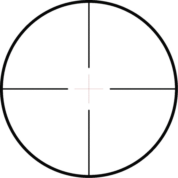 HAWKE Riflescope ENDURANCE LER 2-7x32; 30/30 Center Cross