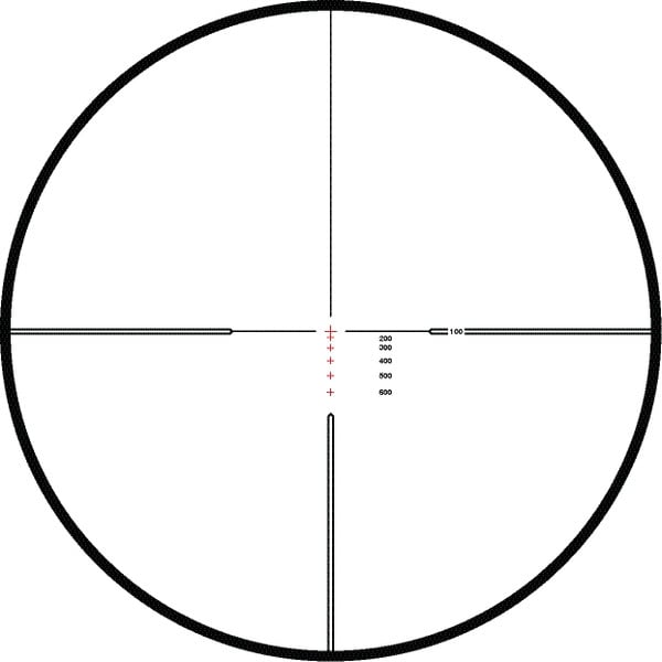 HAWKE Riflescope ENDURANCE LER 3-9x40; Marksman .223/.308