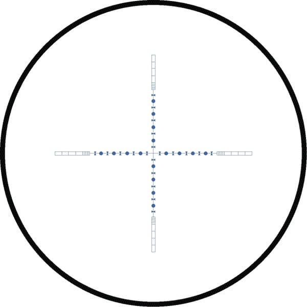 HAWKE Riflescope PANORAMA 3-9x40; 10x Half Mil Dot