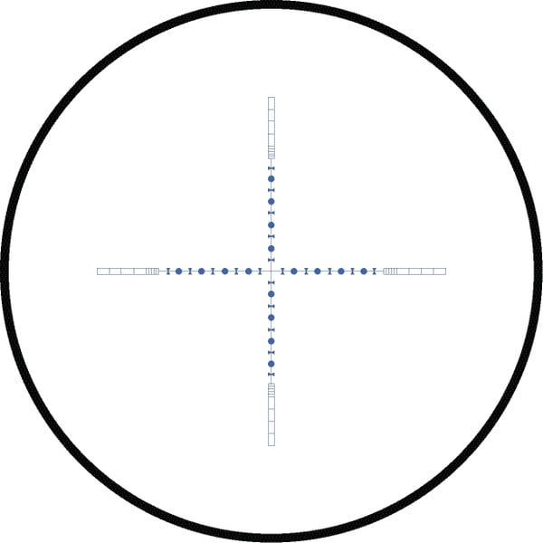 HAWKE Riflescope PANORAMA 4-12x40; 10x Half Mil Dot