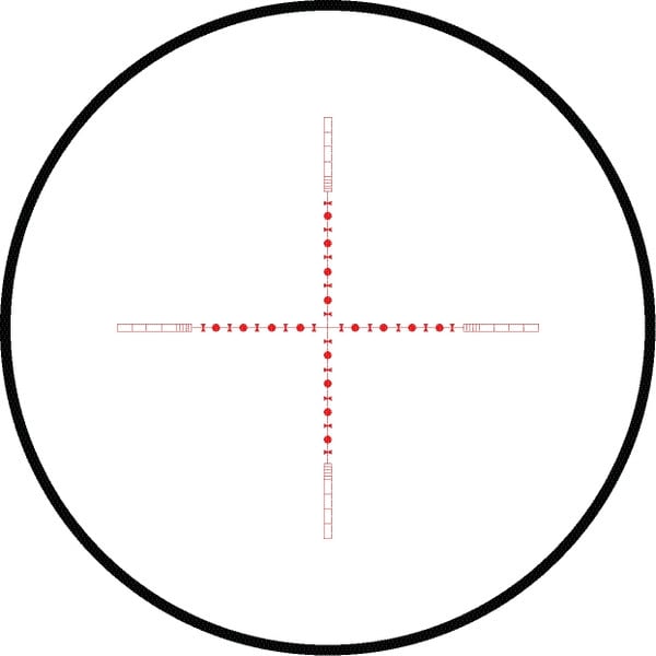 HAWKE Riflescope PANORAMA 3-9x40; 10x Half Mil Dot