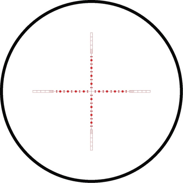 HAWKE Riflescope PANORAMA 3-9x40; 10x Half Mil Dot