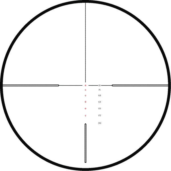 HAWKE Riflescope VANTAGE IR 3-9x50; Rimfire .22 LR Subsonic