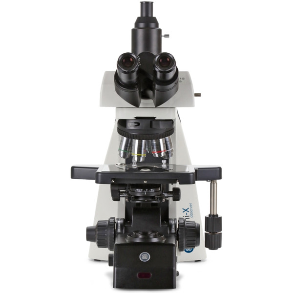 Euromex Microscope DX.1158-PLi, trino, infinity, 10x/25,  plan, 40x - 1000x,  LED, 3W