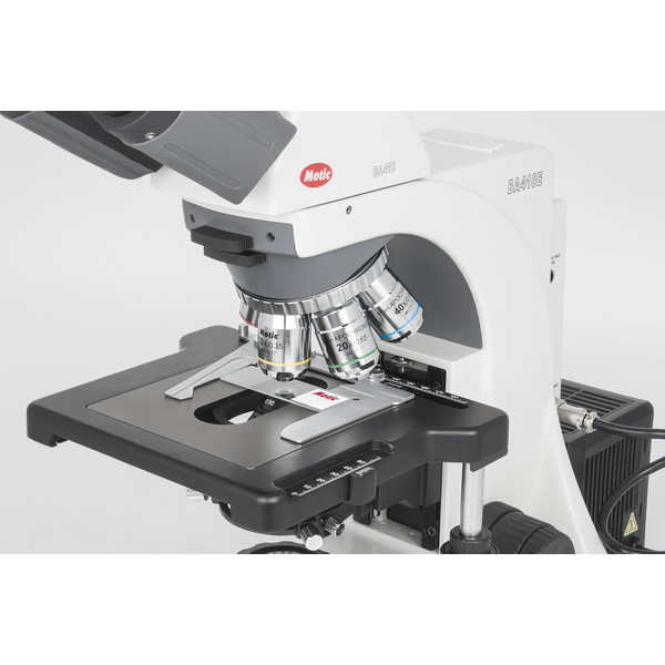 Motic Microscope BA410 Elite, bino, Hal, 100W, 40x-1000x