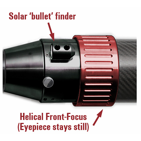 DayStar Zonnetelescoop ST 60/930 SolarScout Carbon H-Alpha Protuberansen OTA