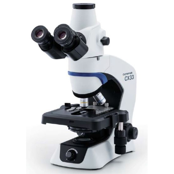 Evident Olympus Microscope Olympus CX33, trino, r, plan, 40x,100x, 400x, LED