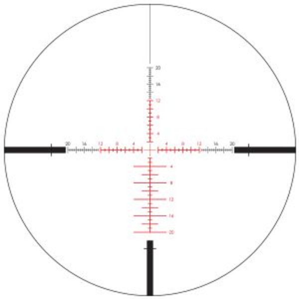 Vortex Riflescope Viper PST Gen II 5-25x50 EBR-4 MOA