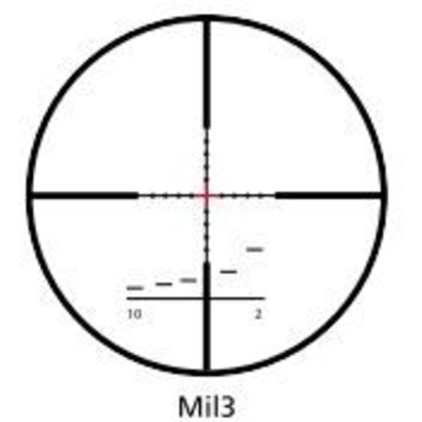 Kahles Riflescope K624i 6-24x56, Reticle MIL3
