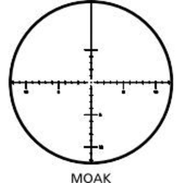 Kahles Riflescope K1050 10-50x56, Reticle MOAK