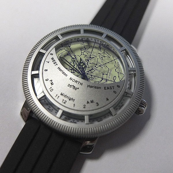 APM Clock Star map watch