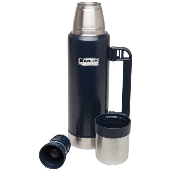 Stanley Classic Thermos Leak Proof Insulated Vacuum Bottle 1.1 qt - Matte  Black 