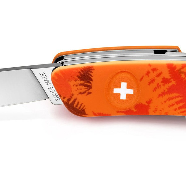 SWIZA Knives C03 Swiss Army Knife, FILIX Camo Fern Orange