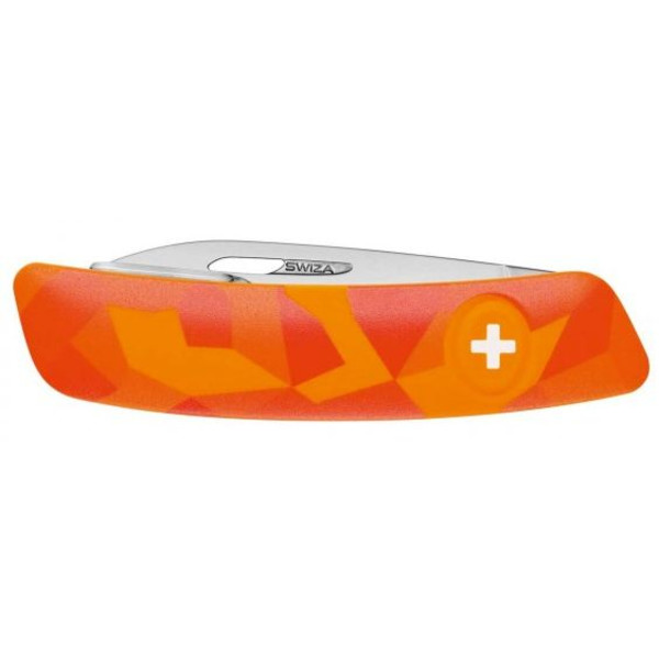 SWIZA Knives C03 Swiss Army Knife, LIVOR Camo Urban Orange