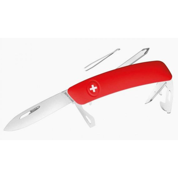 SWIZA Knives D04 Swiss Army Knife, red