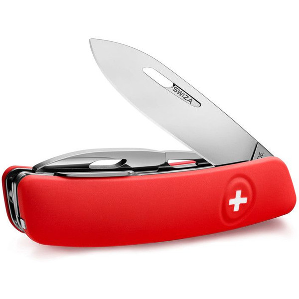 SWIZA Knives D04 Swiss Army Knife, red