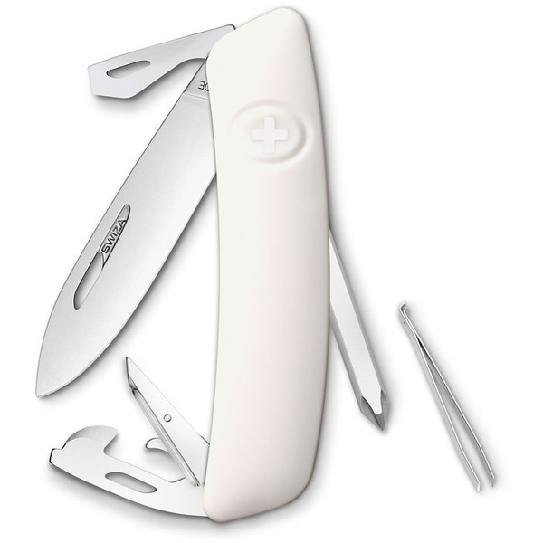 SWIZA Knives D04 Swiss Army Knife, white