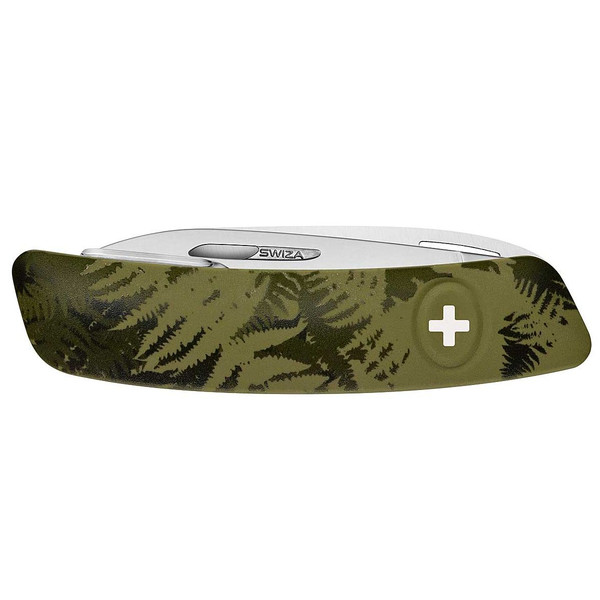 SWIZA Knives C05 Swiss Army Knife, SILVA Camo Fern khaki