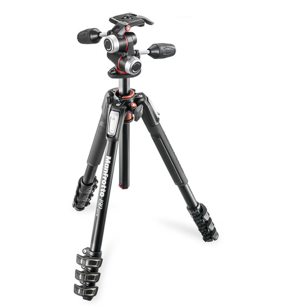 Manfrotto MK190XPRO4-3W tripod with 3-way tilt unit