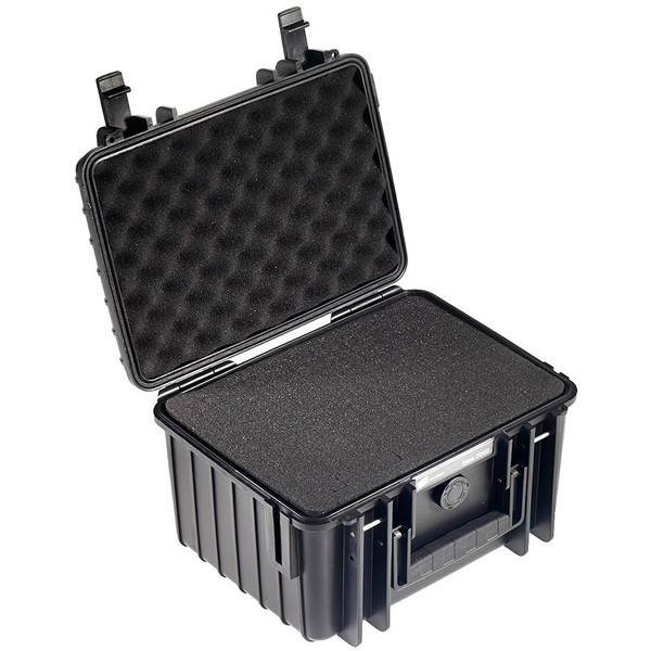 B+W Type 2000 case, black/foam lined