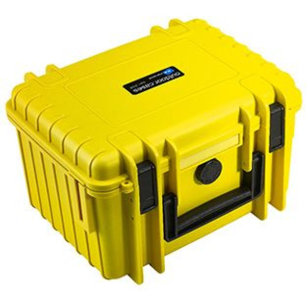 B+W Type 2000 case, yellow/foam lined