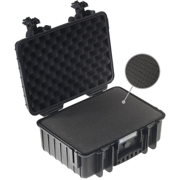 B+W Type 4000 case, black/foam lined