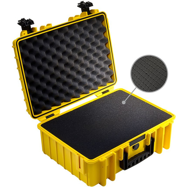 B+W Type 5000 case, yellow/empty
