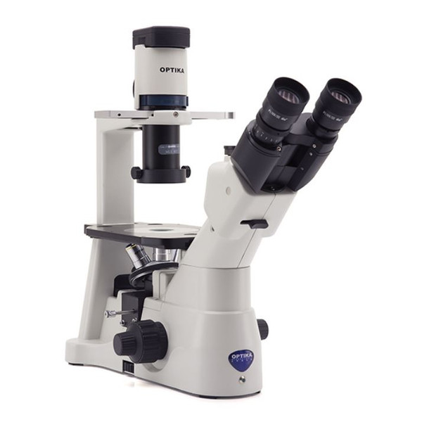 Optika Inverted microscope IM-3LD, IOS, LED-FLUO, LWD, 400x, trino