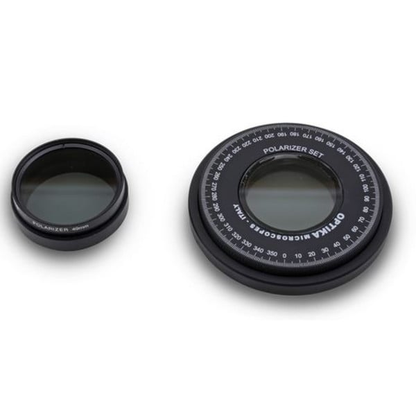 Optika Polarisatieset ST-088.1 (filter en draaibare tafel) (SZN/SZM LED)
