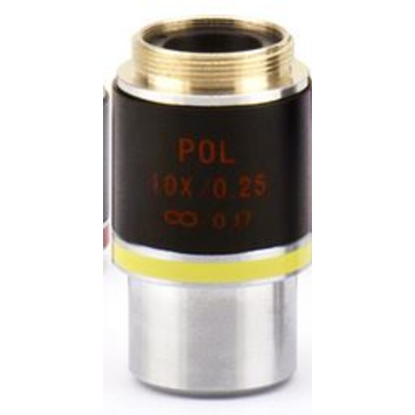 Optika M-1081, IOS W-PLAN POL 10X/0.25 microscope objective