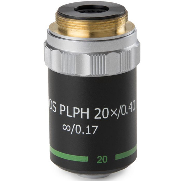 Euromex 20X/0.40, plan, phase-contrast, infinity microscope objective, BB.7720 (BioBlue.lab)