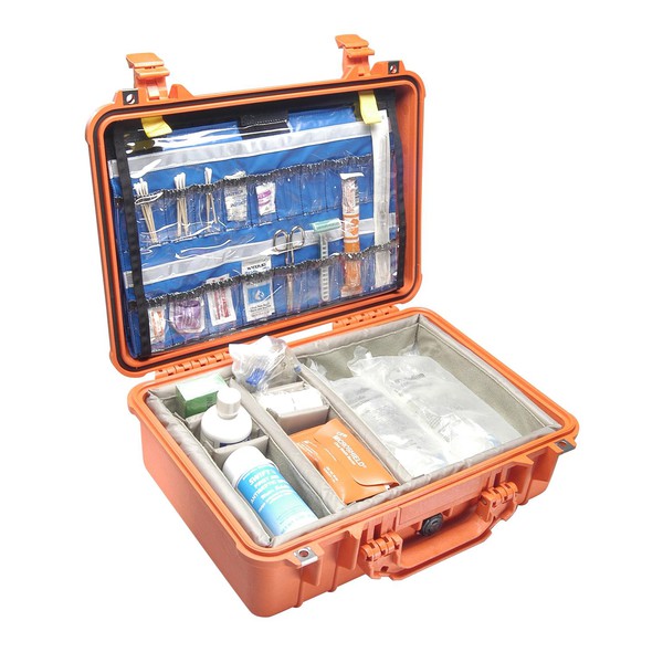 PELI suitcase type 1500, orange