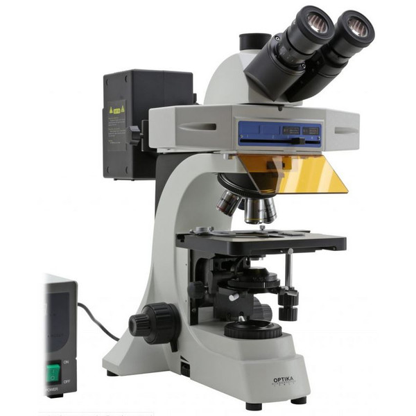 MICROSCOPE OPTIKA B-510BF TRINOCULAIRE 4X,10X,40X,100X - Labor